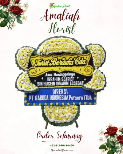 Papan Bunga Duka di Ciwaruga